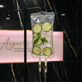 Hydration Boost IV Drip - black gold pink luxury