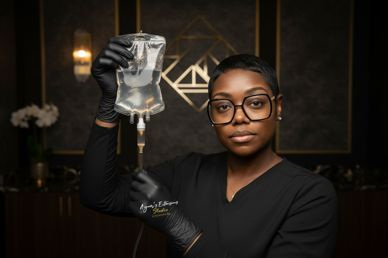 IV Drip Hero - Logo on Glove